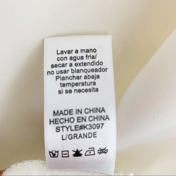 NWT Gold Label Wow Couture White Fringe Dress - Picture 7 of 12